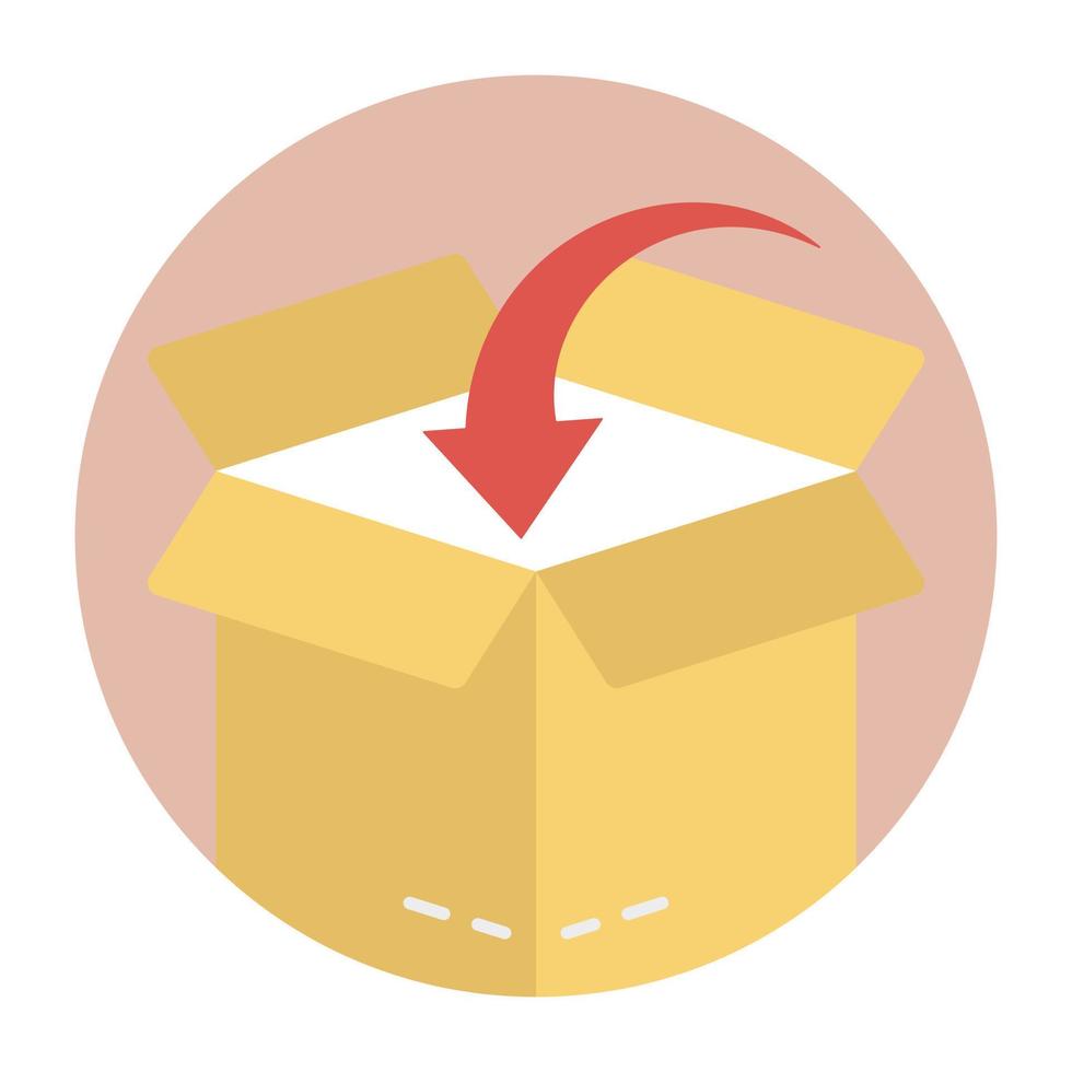 Delivery Box Concepts vector