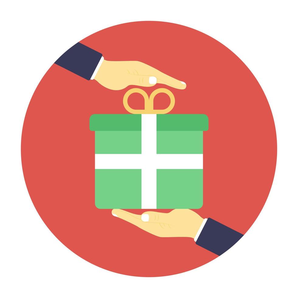 Gift Delivery Concepts vector