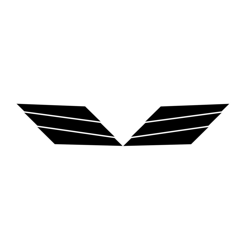 wing logo icon vector