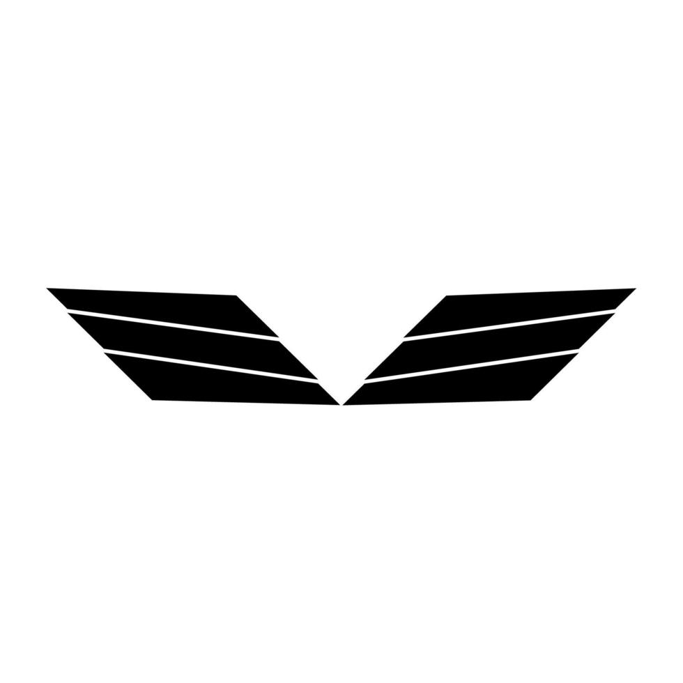 wing logo icon vector