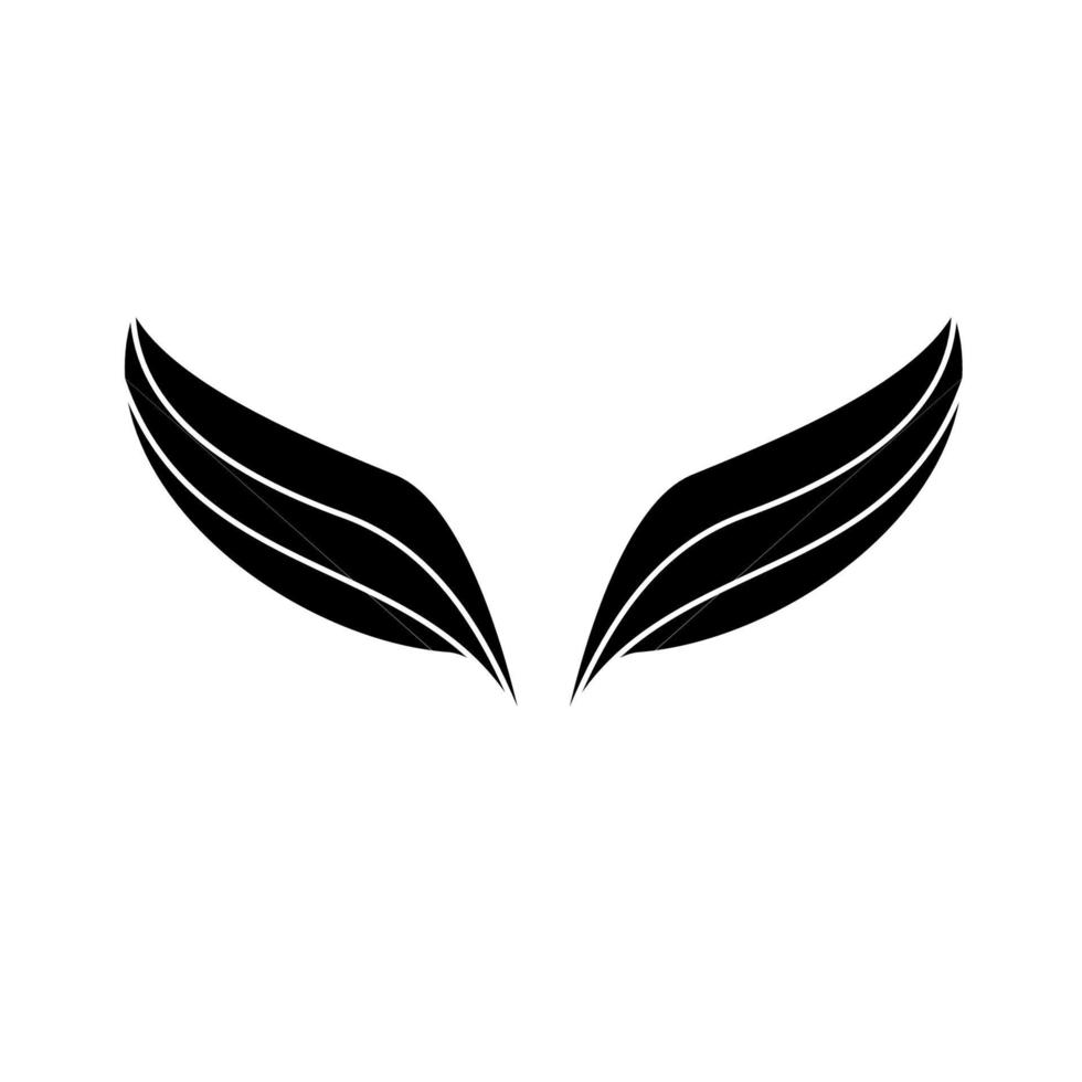 wing logo icon vector