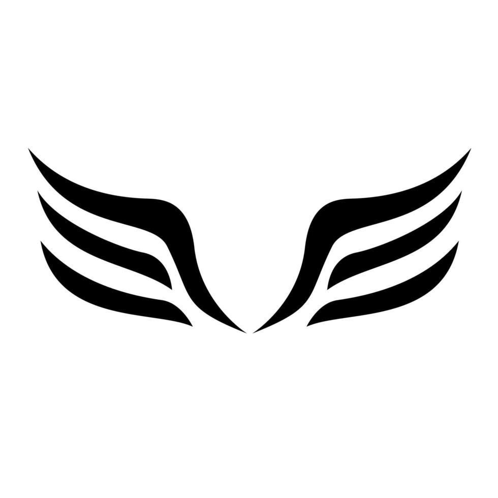 wing logo icon vector