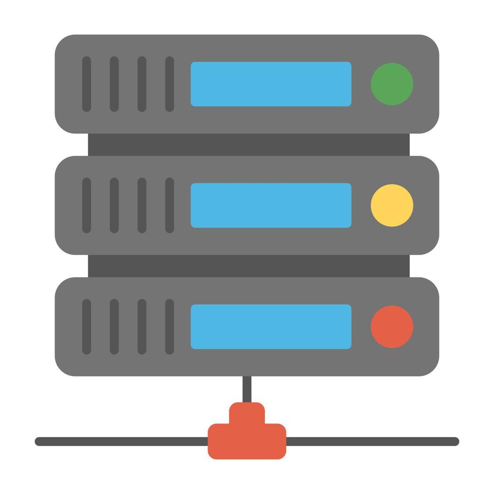 Shared Web Hosting vector