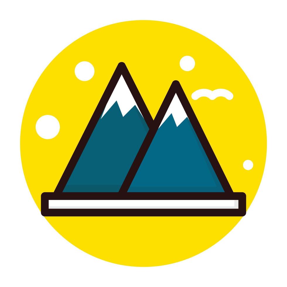 Hill Station Concepts vector