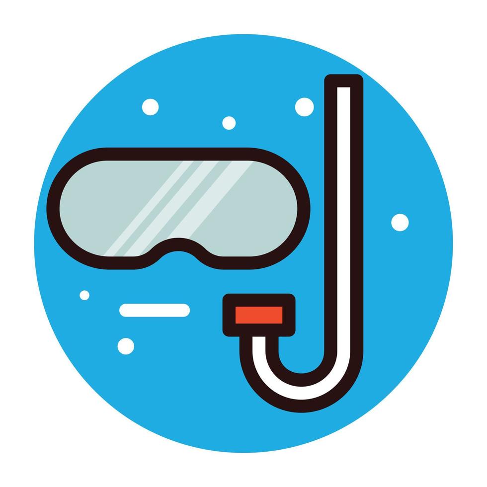 Scuba Mask Concepts vector