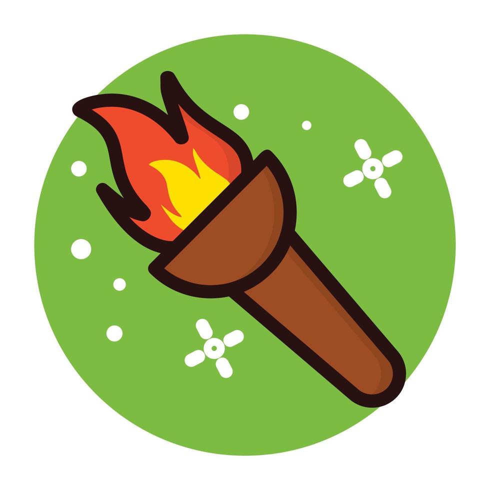 Fire Torch Concepts vector