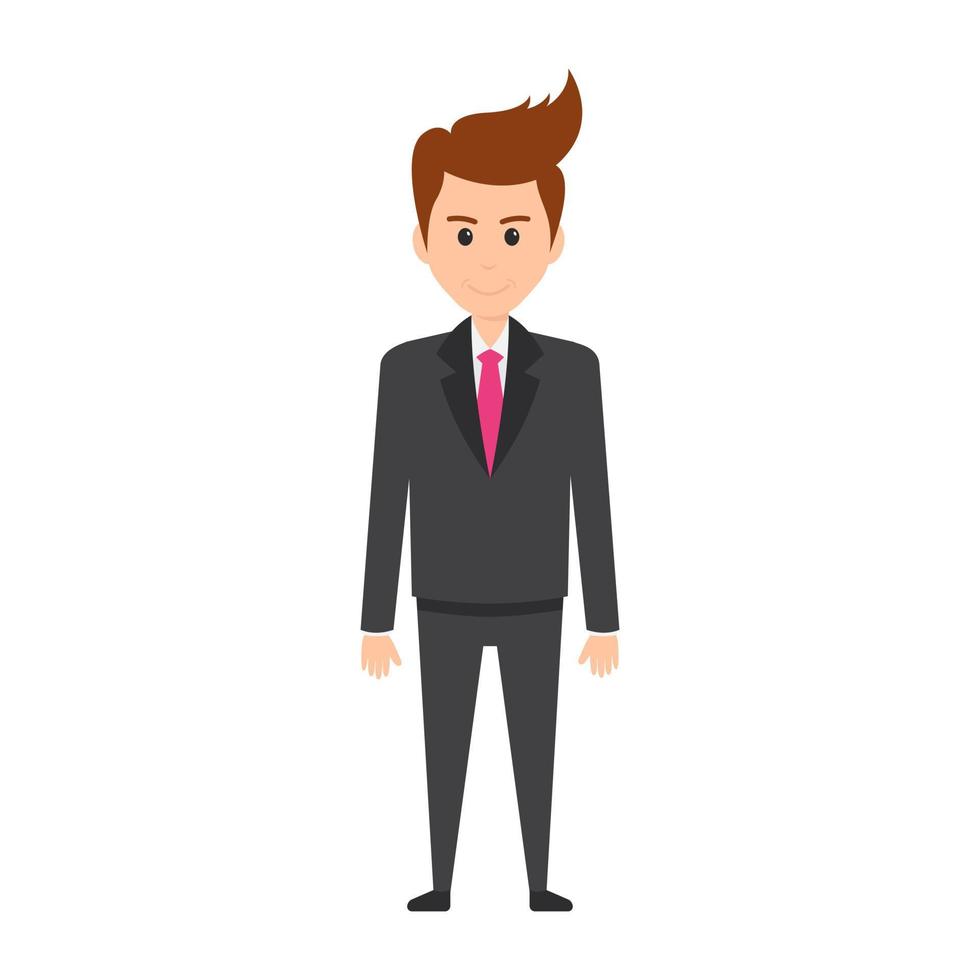 Businessman Smiling Concepts vector