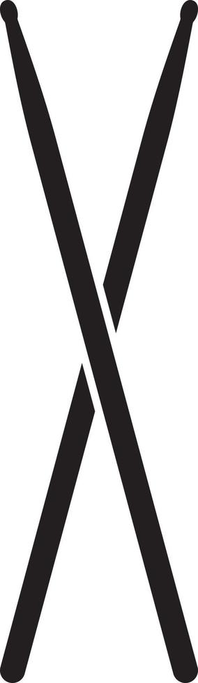 Simple Drumsticks vector