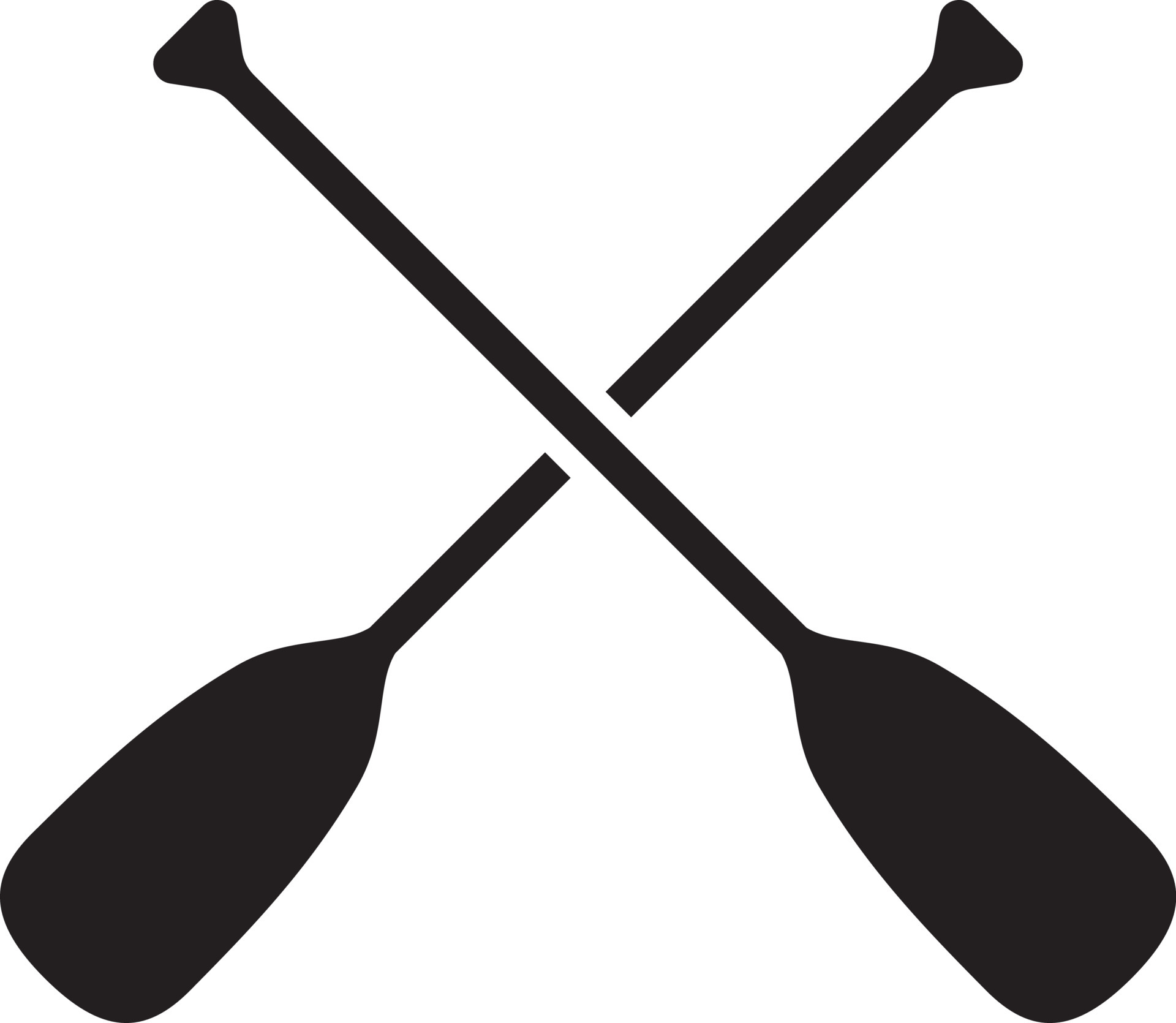 Rowing Oars Vector Art, Icons, and Graphics for Free Download