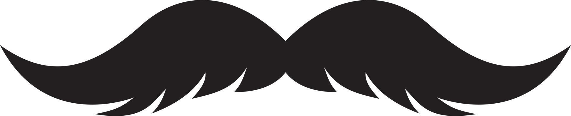 Moustache vector icon