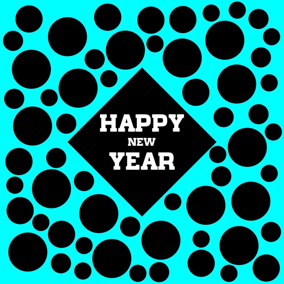 happy new year image design vector