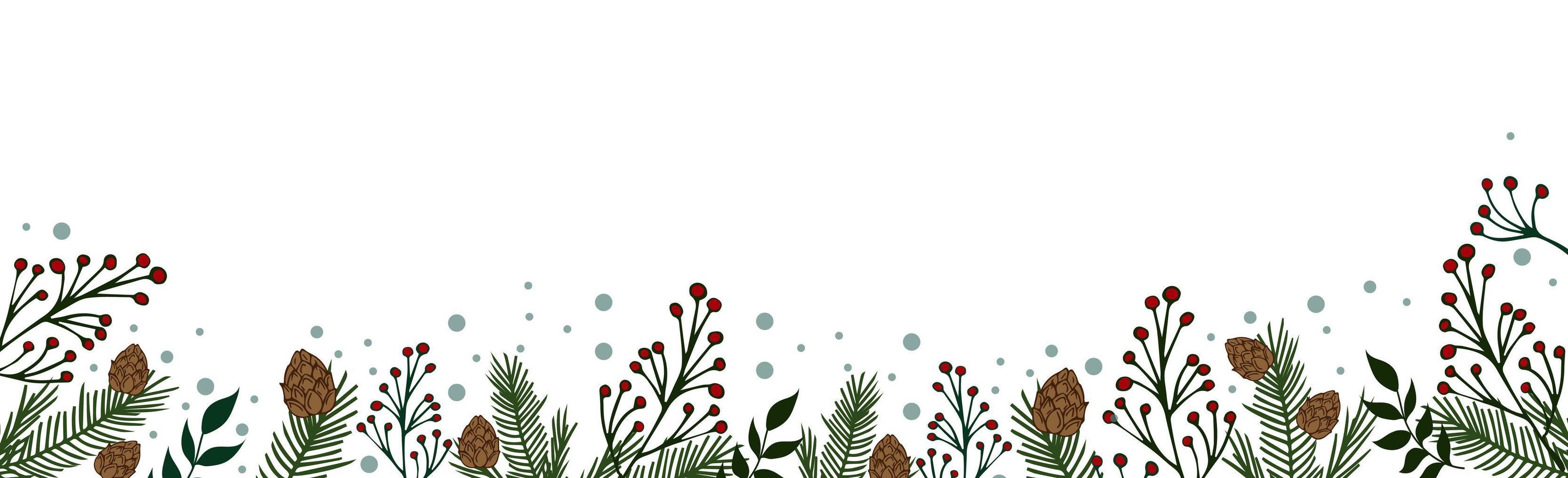 Light Christmas background web chalon for advertising materials, postcards - Vector