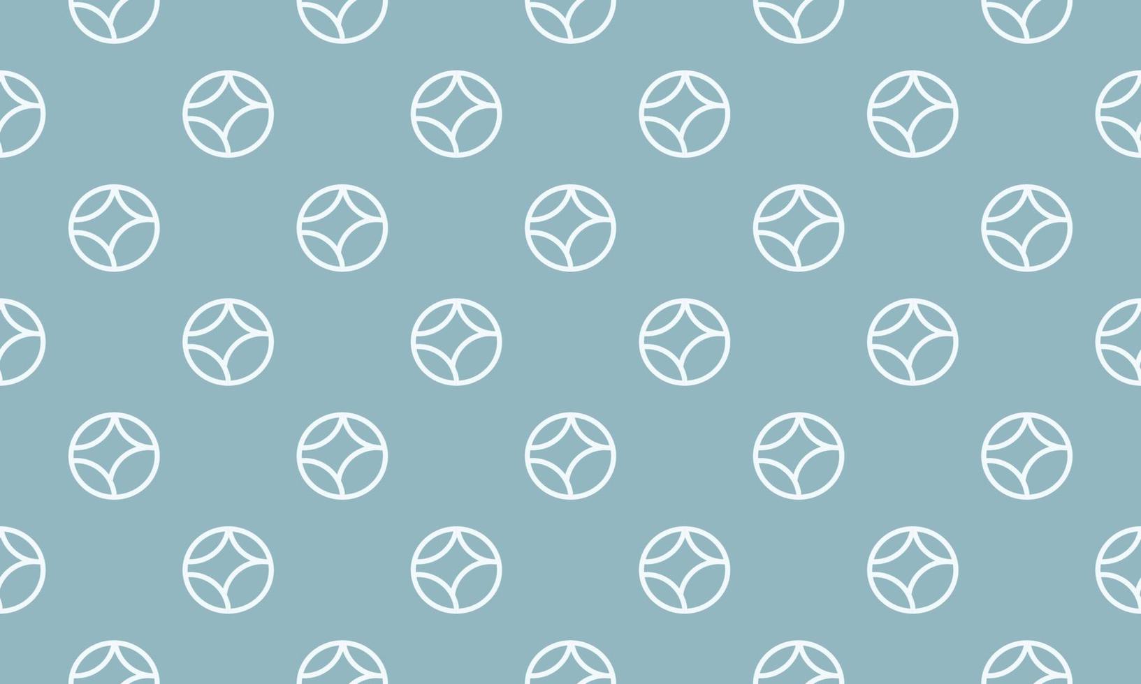 Seamless vector pattern in geometric ornamental style