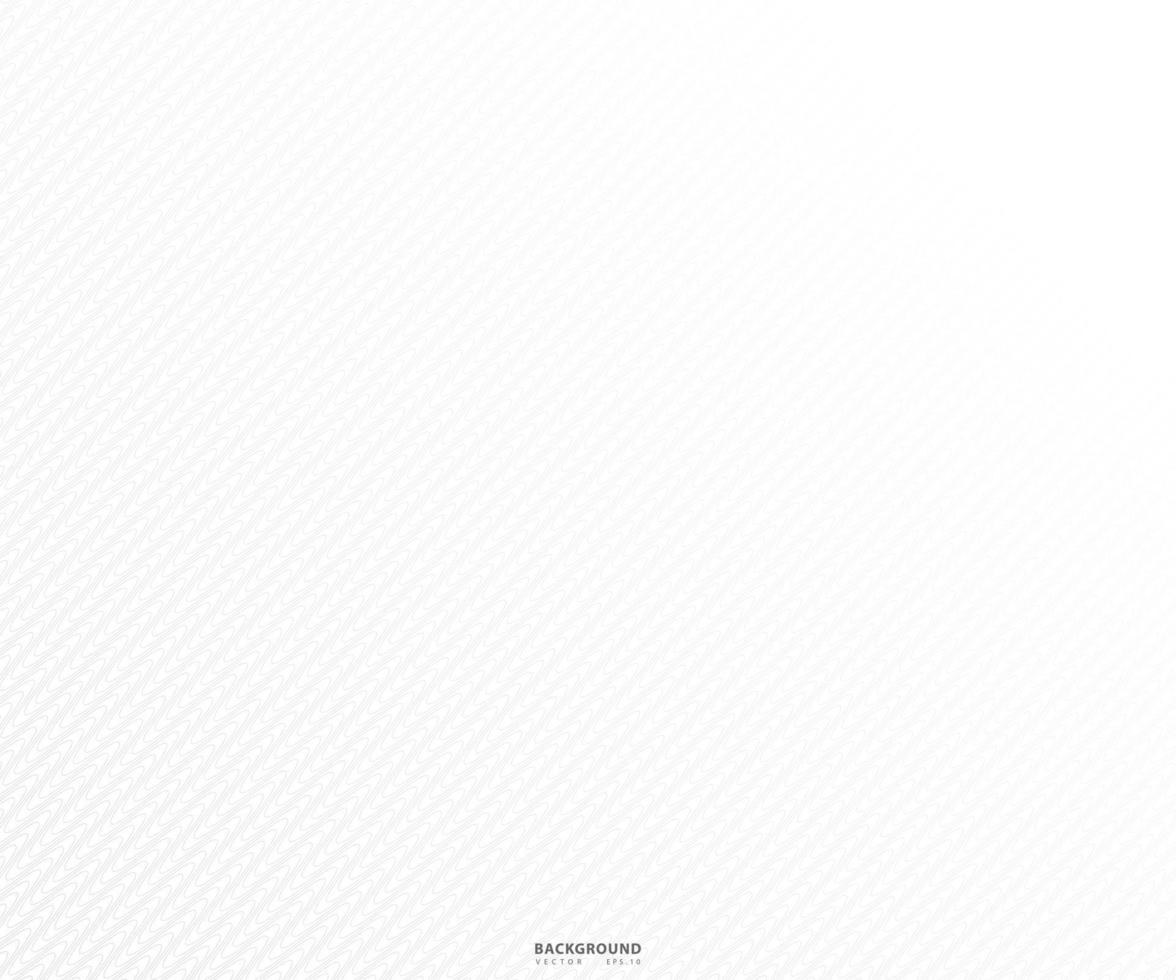 Zig Zag lines pattern. Black wavy line on white background. Abstract wave, vector illustration