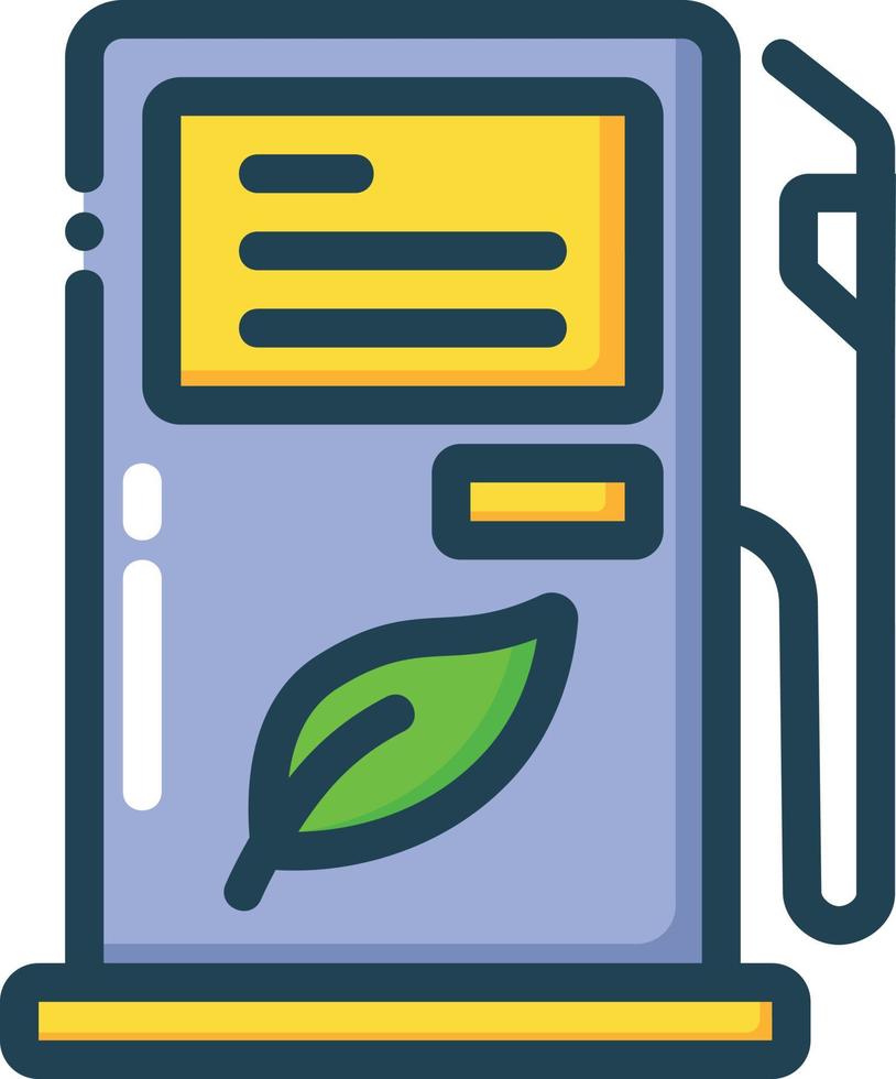 Sustainable energy biofuel vector
