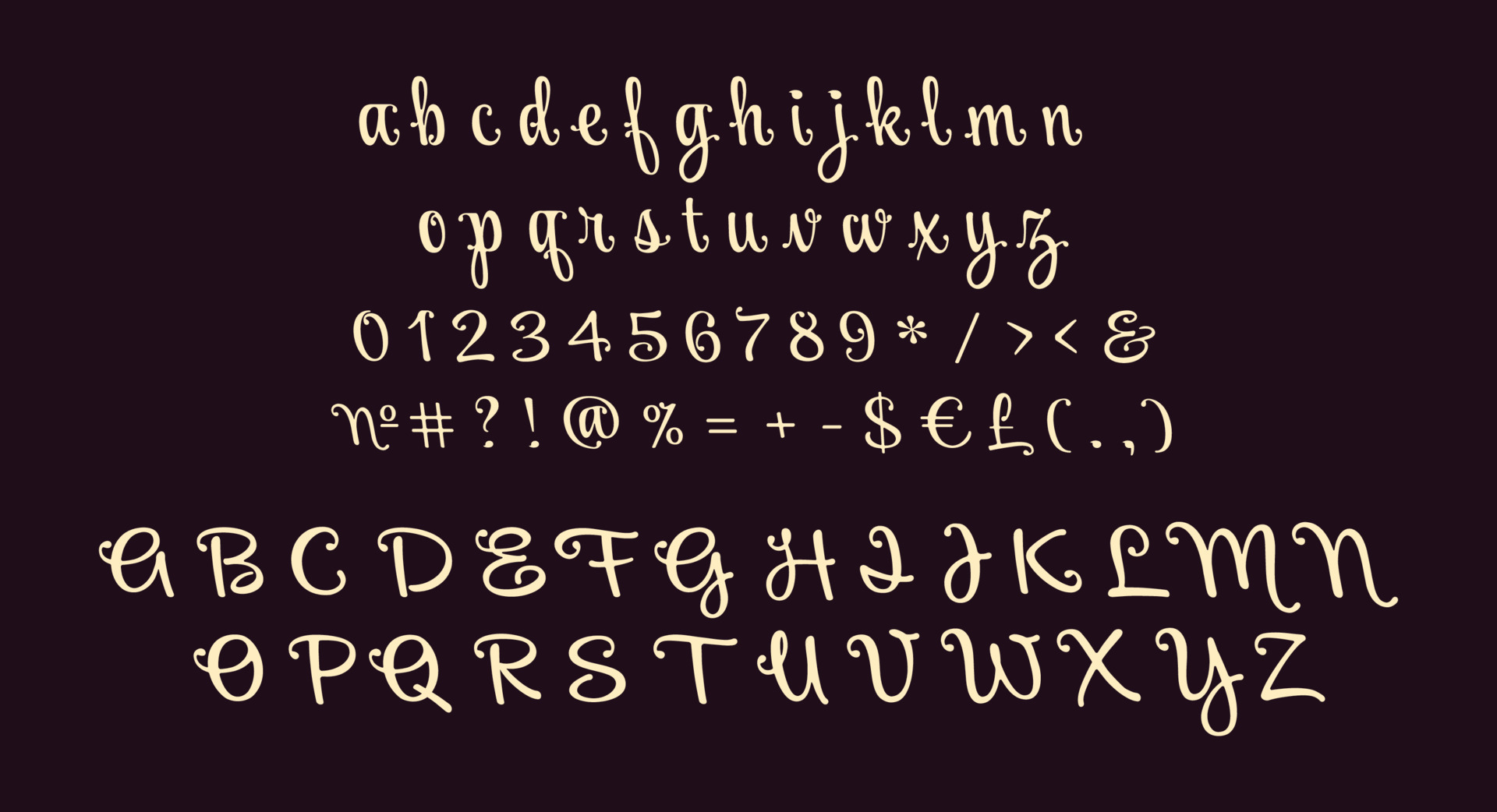 Dark script