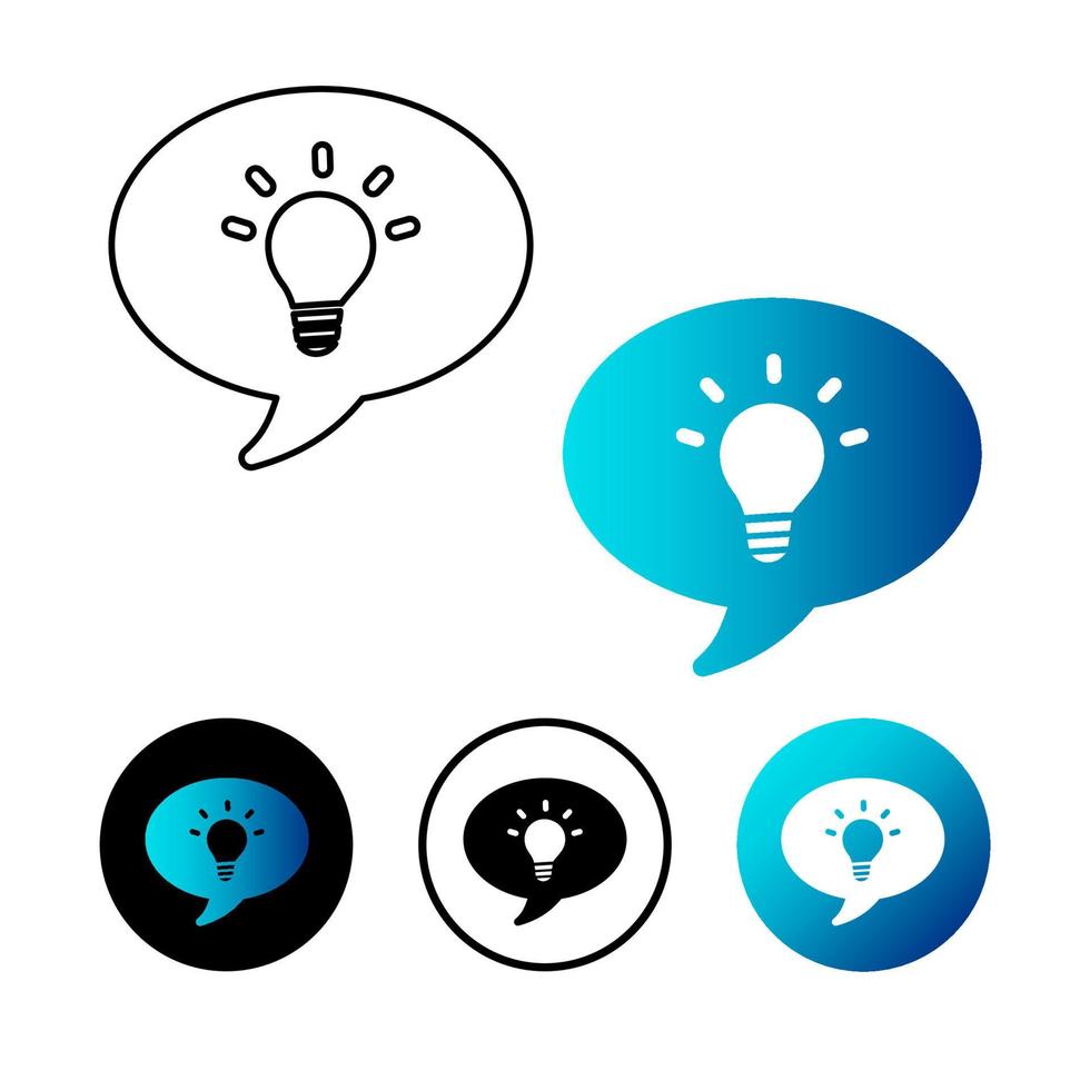 Abstract Helpful Tips Icon Illustration vector