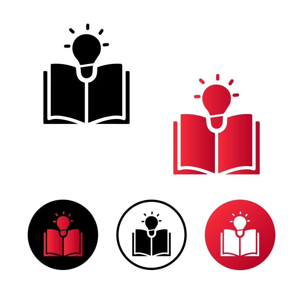 Abstract Knowledge Icon Illustration vector