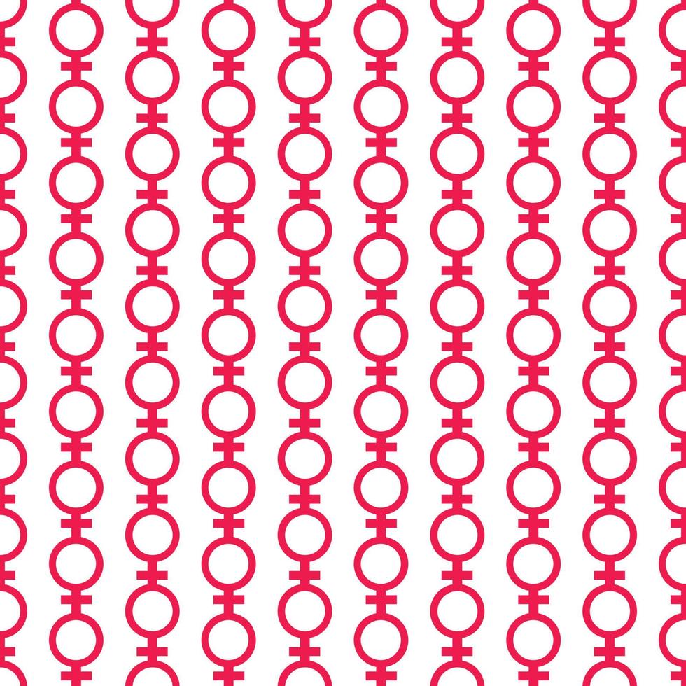 Female Symbol Seamless Background Pattern vector