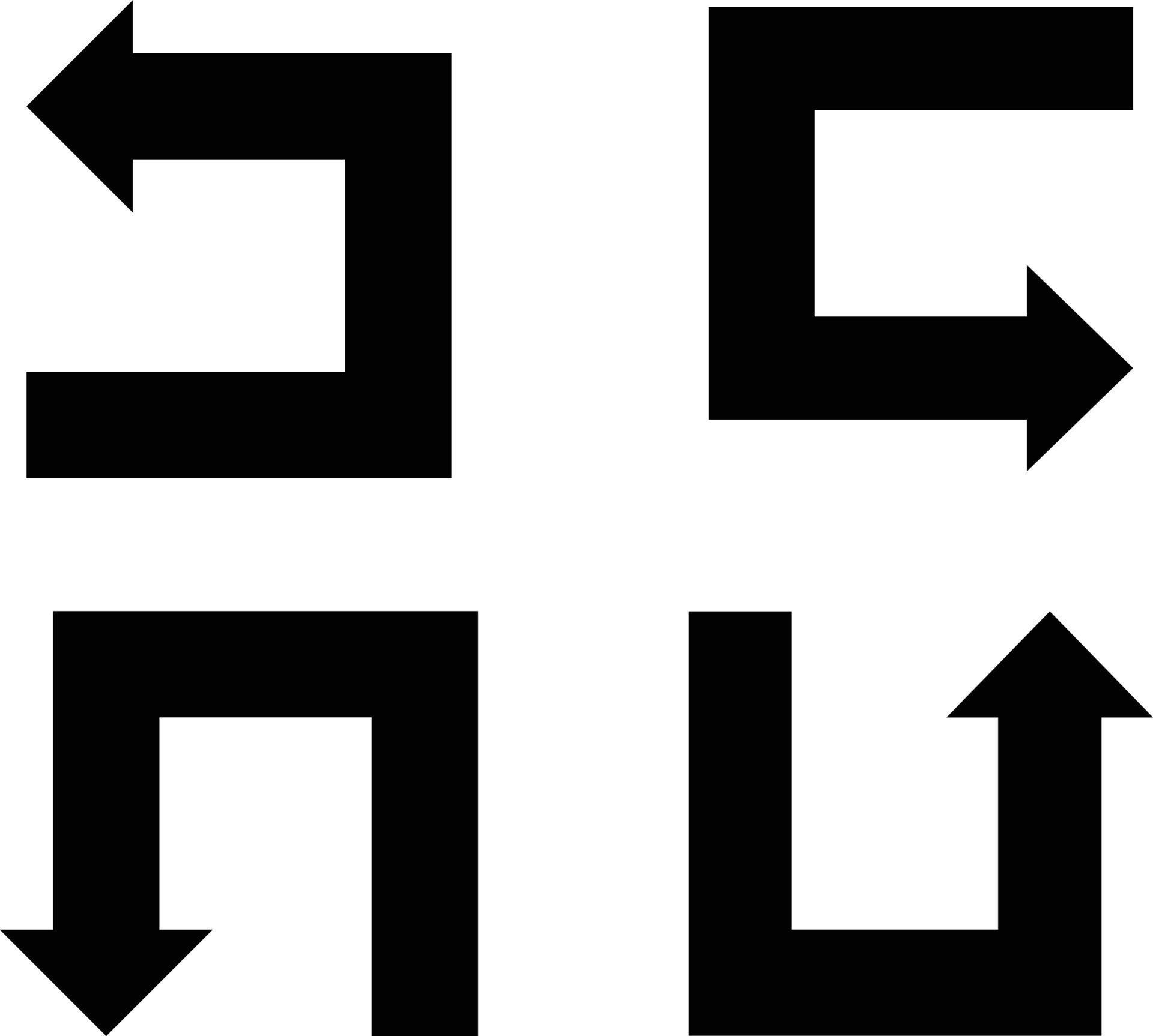 Sharp Edged Arrows Facing Different Directions 4748668 Vector Art at