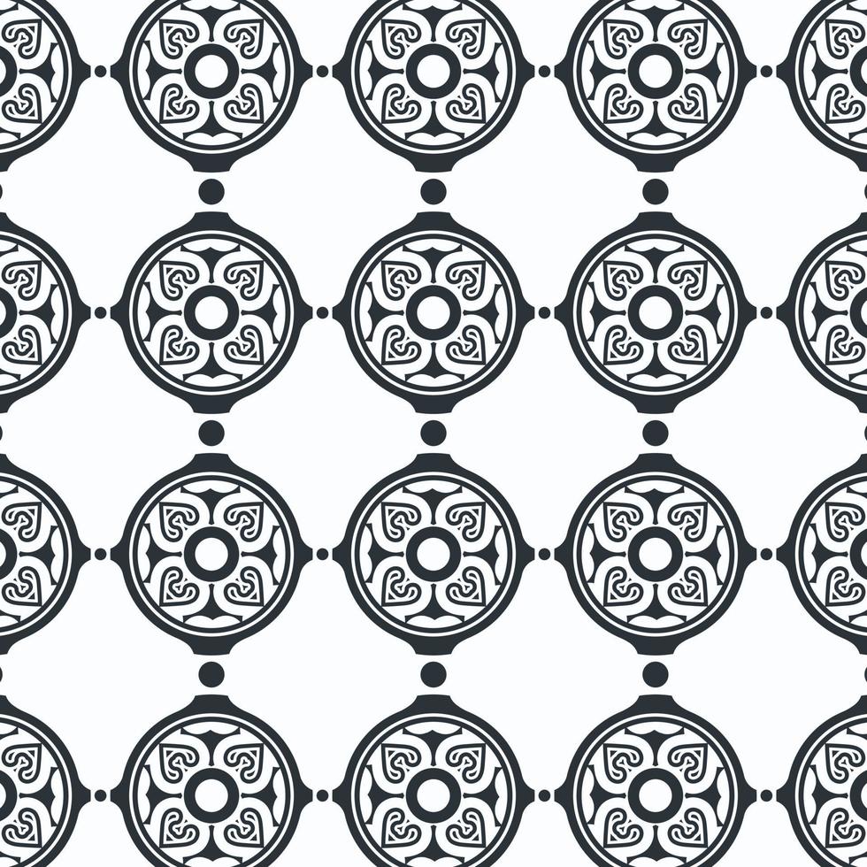 Vector seamless geometric pattern texture