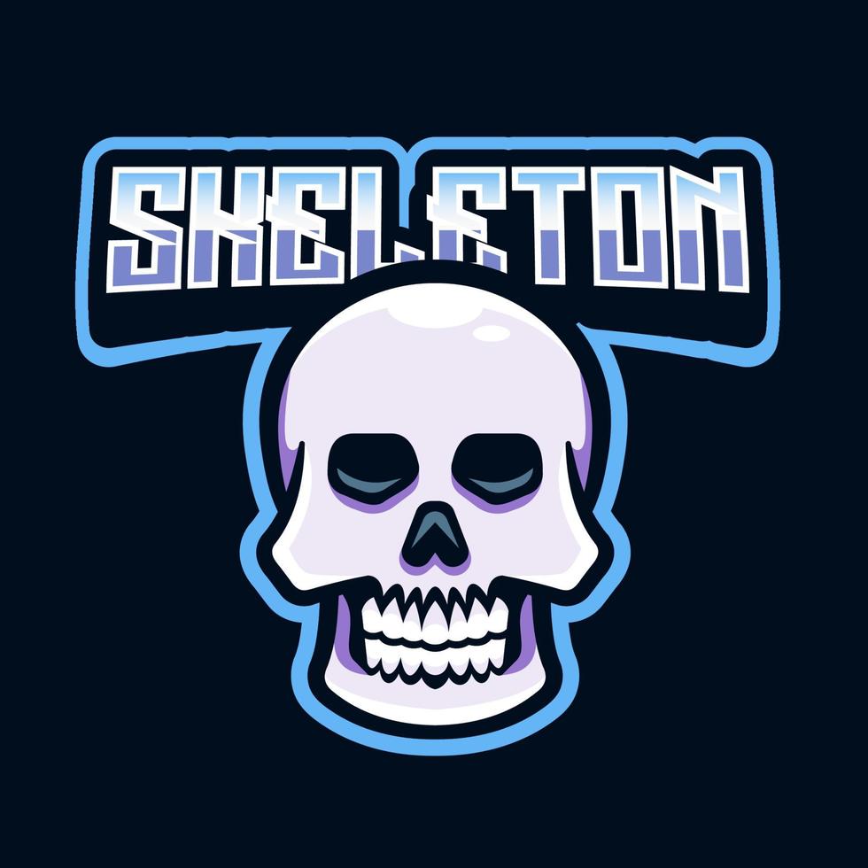 Skull Logo Illustration vector