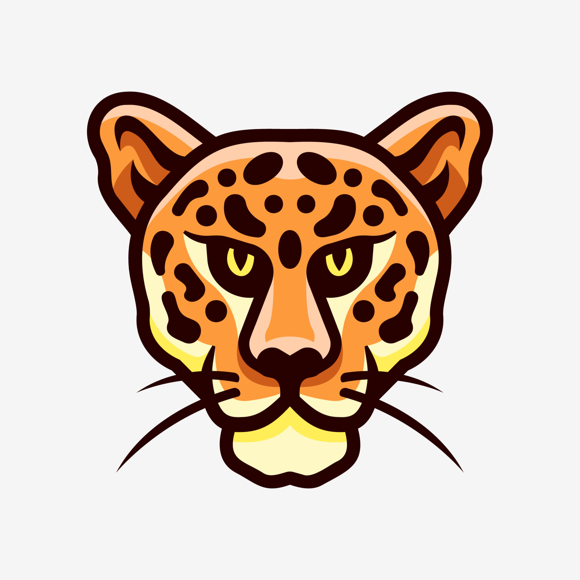 Jaguar Head Mascot Sport Logo 4749964 Vector Art at Vecteezy