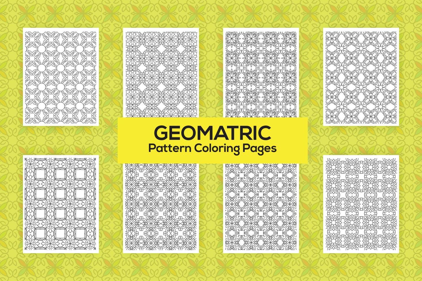 paginas para colorear kdp vector