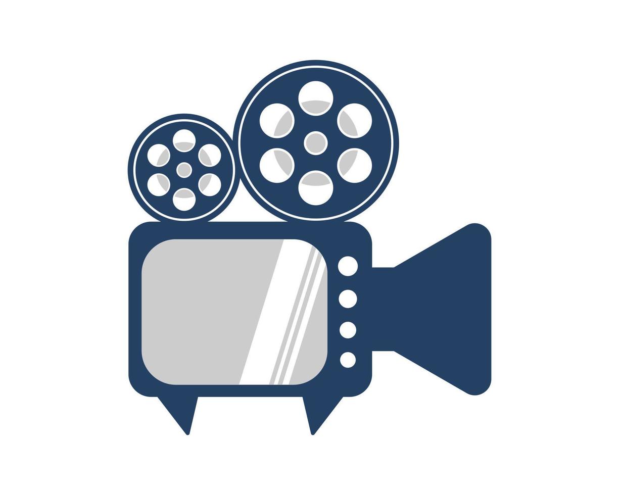 Combination television with video recorder vector