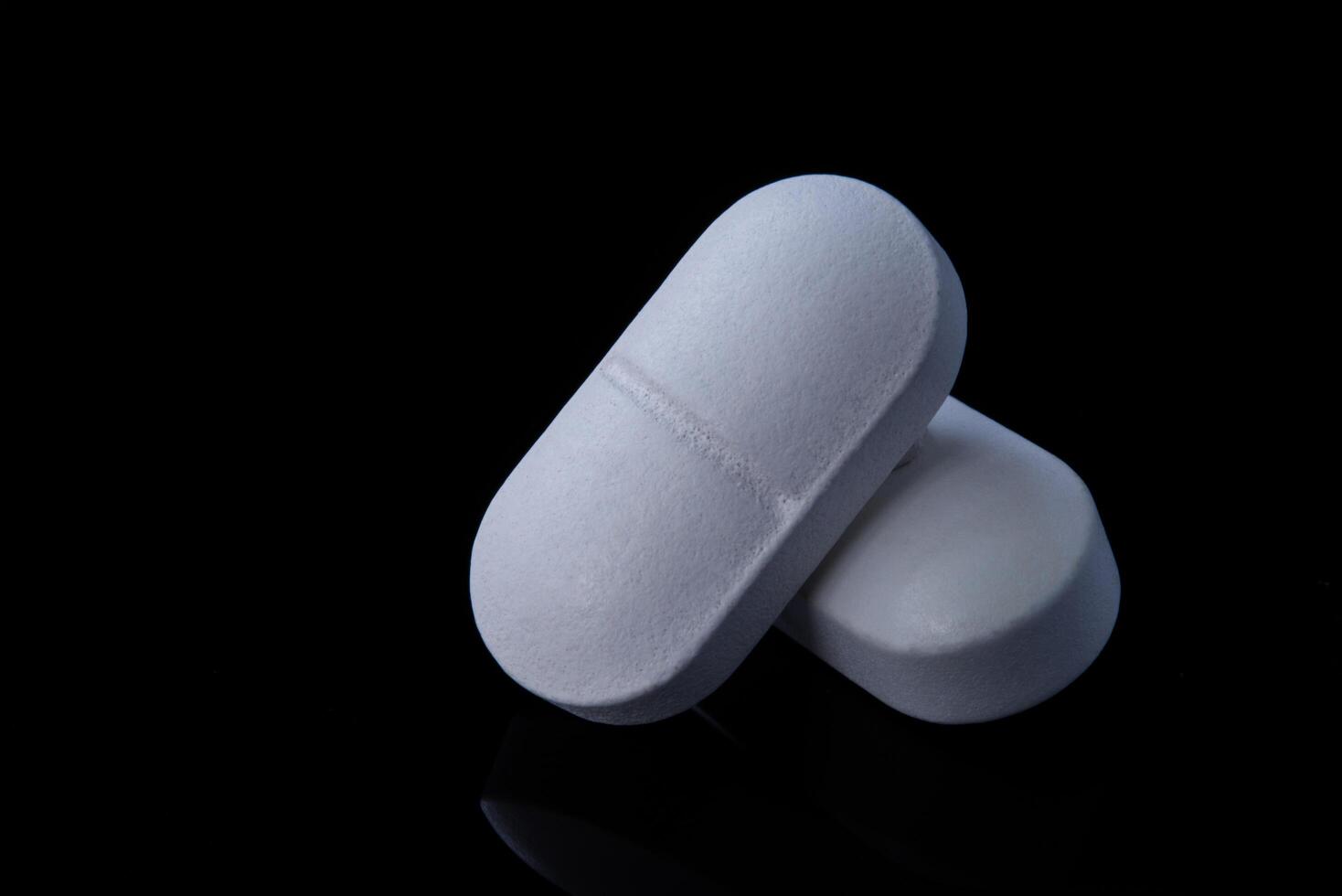 Healthy and medical pills, pharmacy pills photo