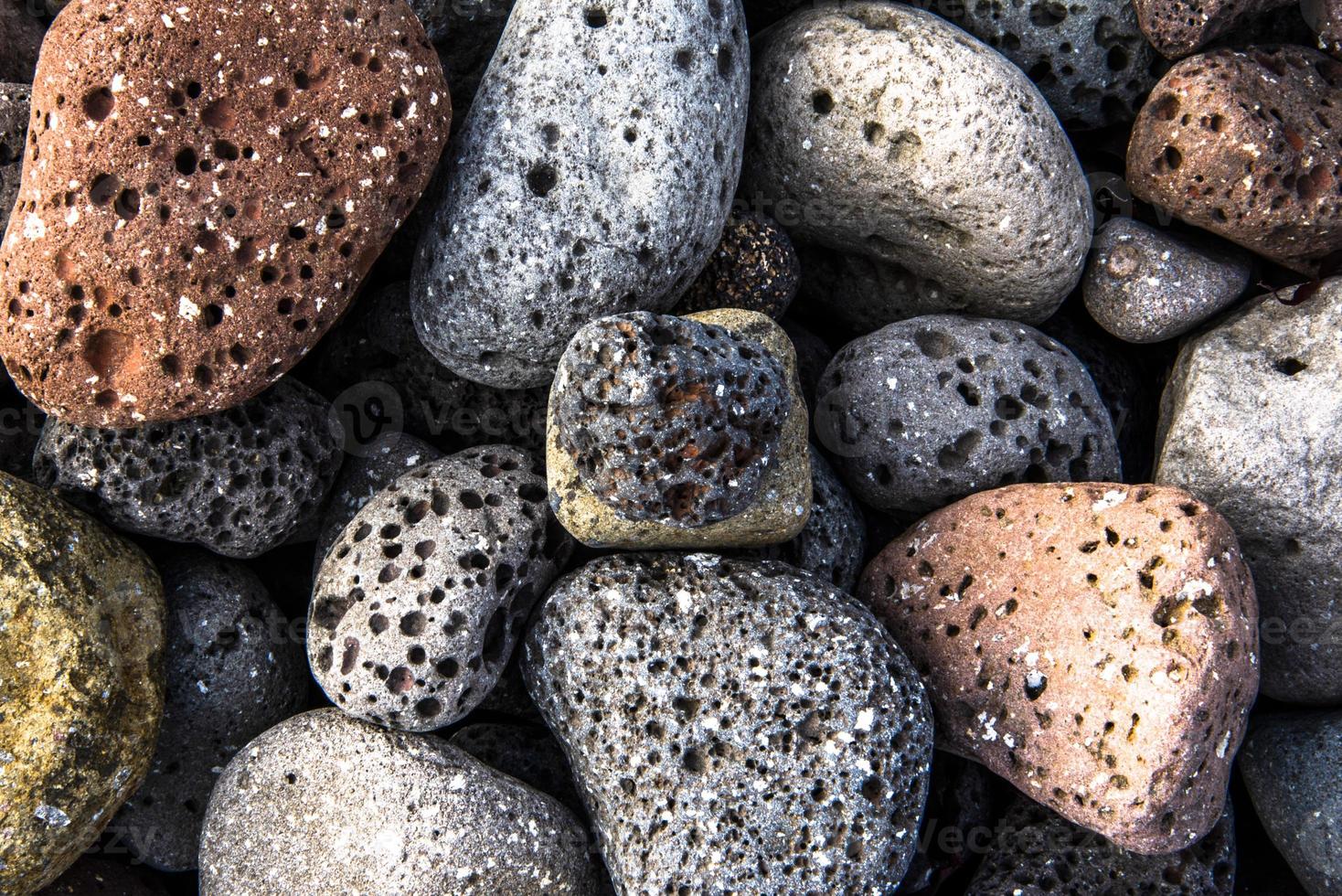 2021 08 13 Myvatn pebbles in the water's edge photo