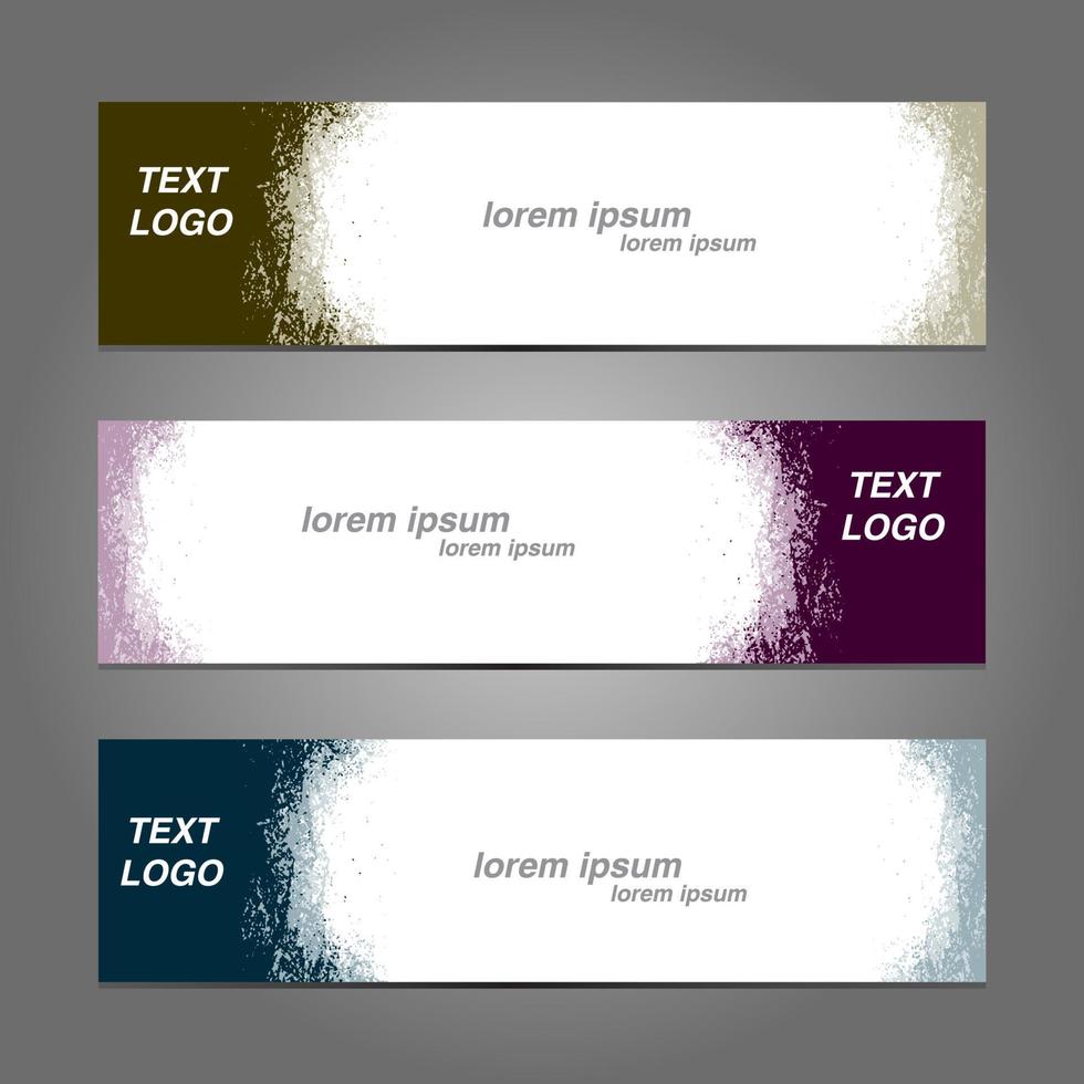 modern Set Banner background vector