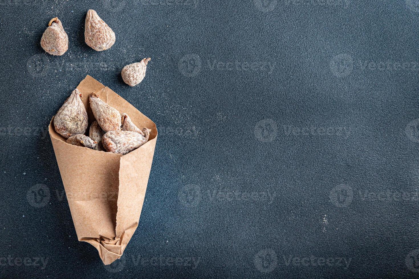 higos frutos secos dulces naturales comida seca snack foto