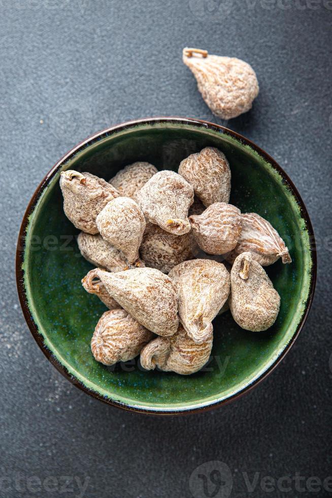 higos frutos secos dulces naturales comida seca snack foto