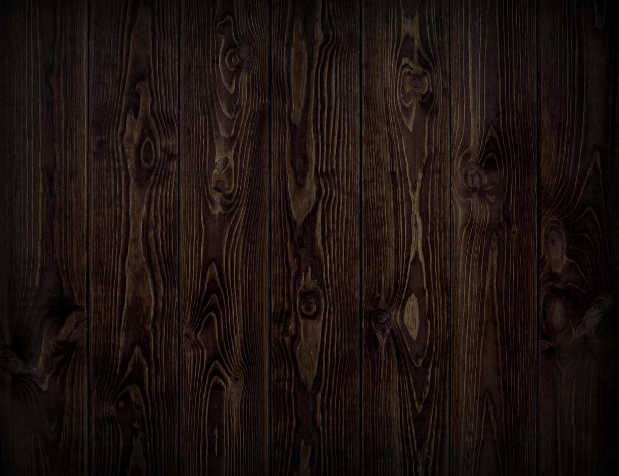 Dark wood texture, old panels background photo