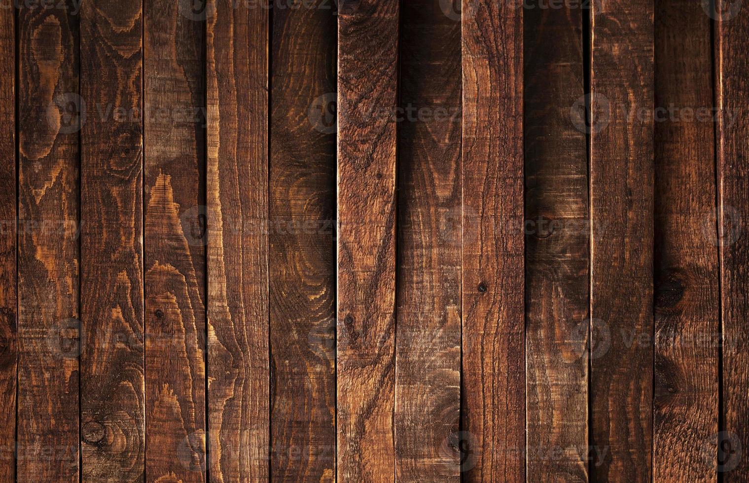 Wooden background, rustic brown planks texture, old wood wall backdrop photo