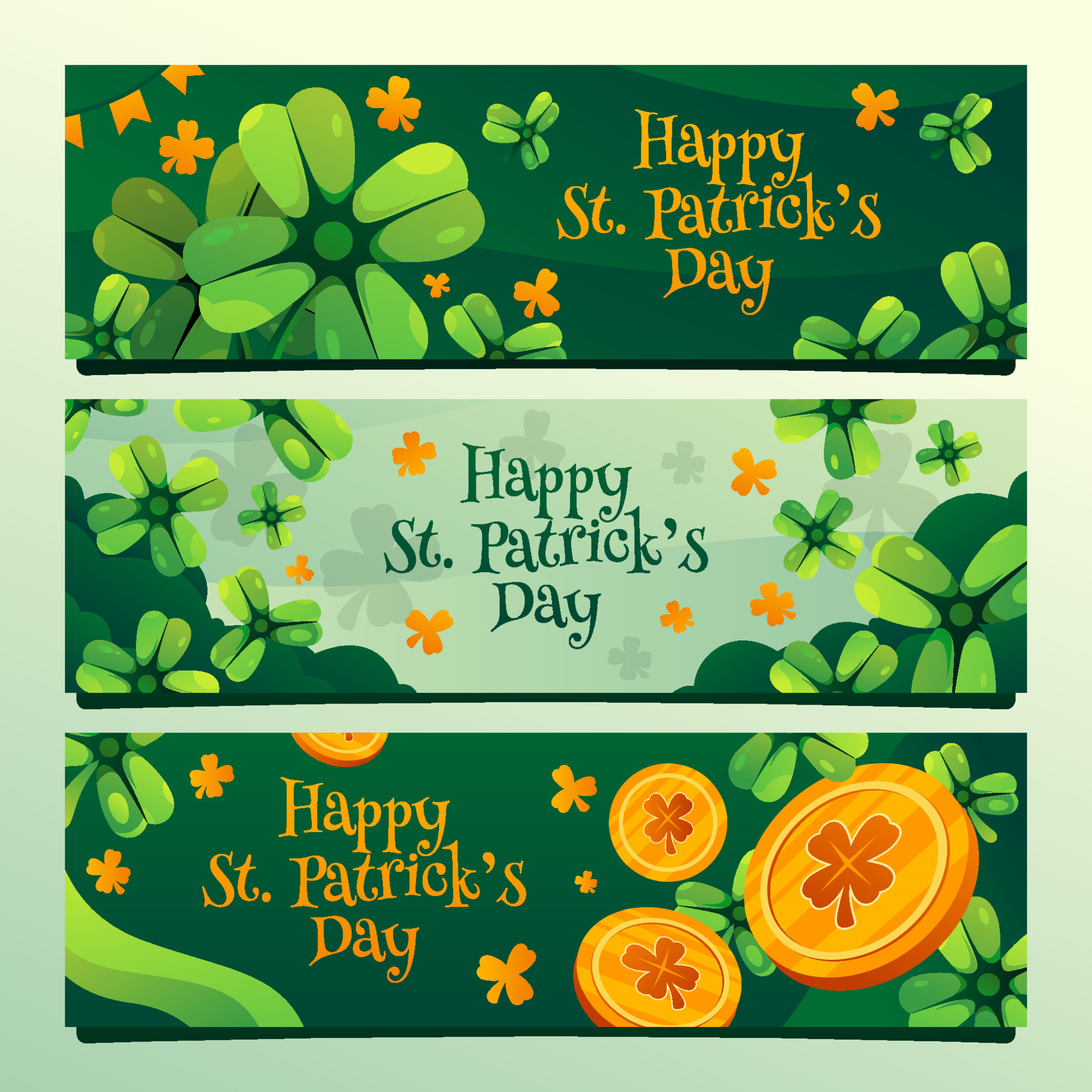 st patricks day facebook bannes