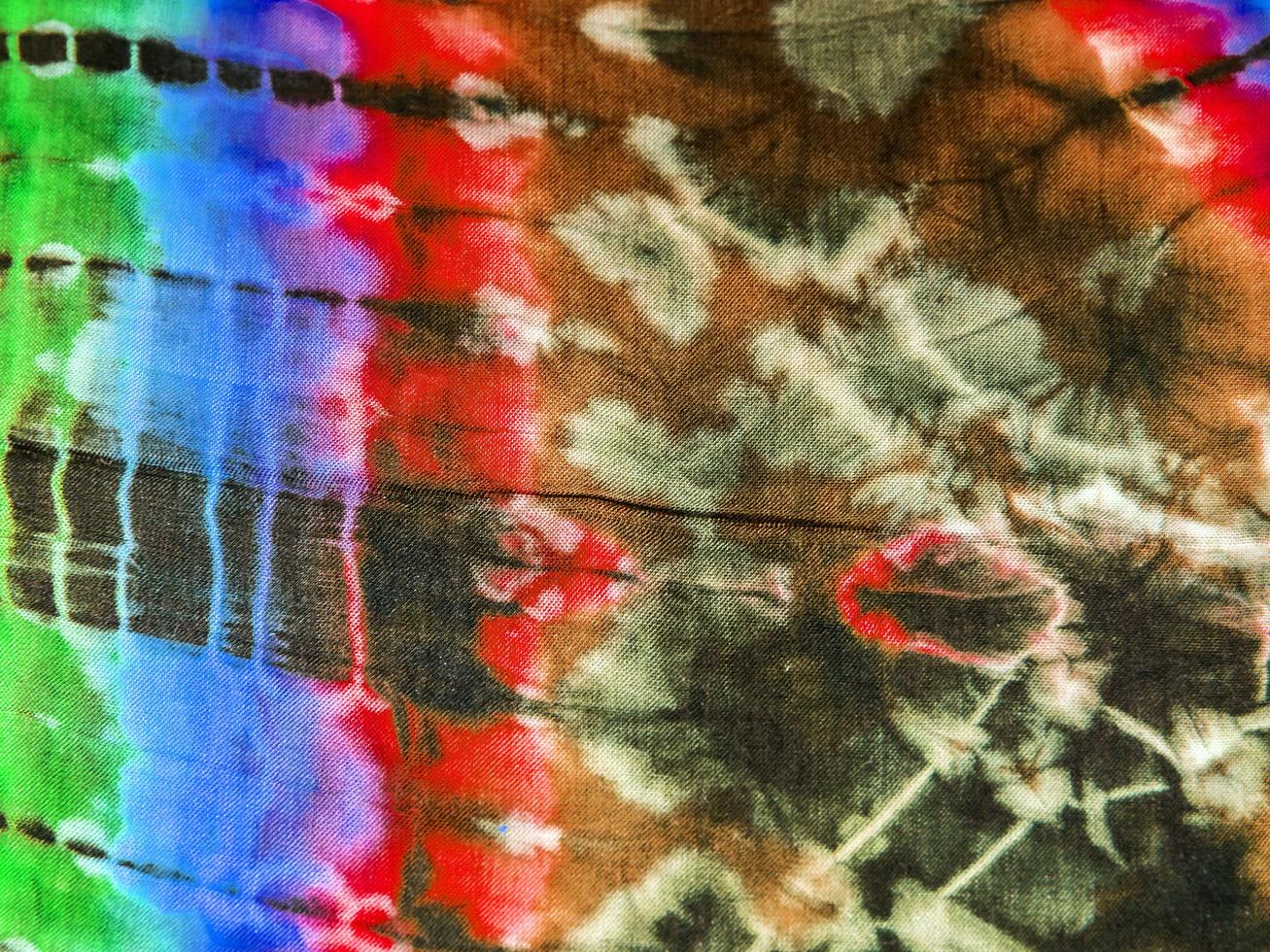 Texture of Tie dye for background photo