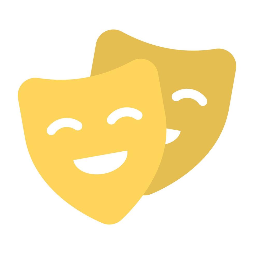 Trendy Comedy Concepts vector