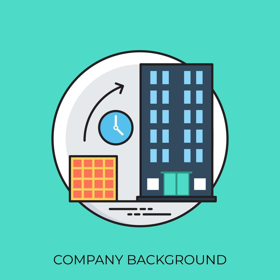 Company Background Concepts vector