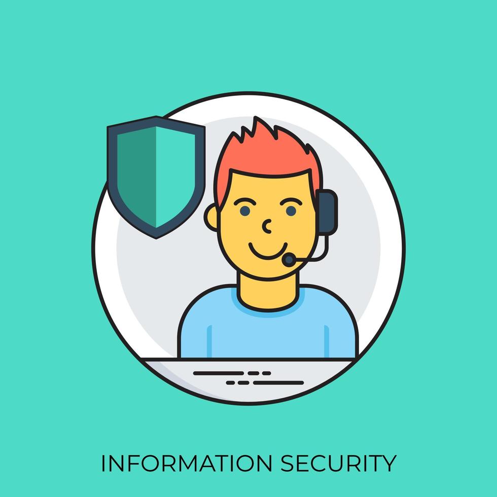 Information Security Concepts vector