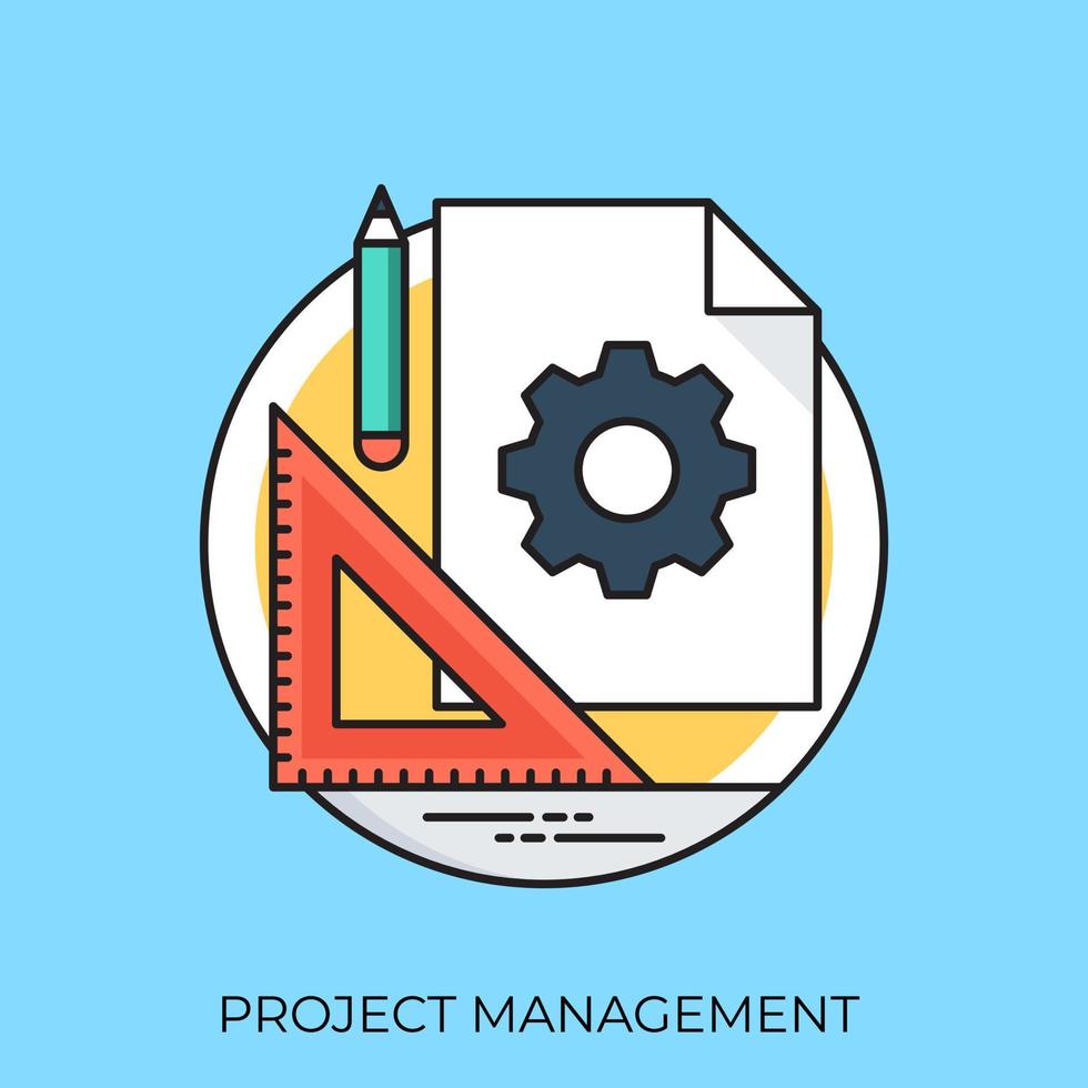 Project Management Concepts vector