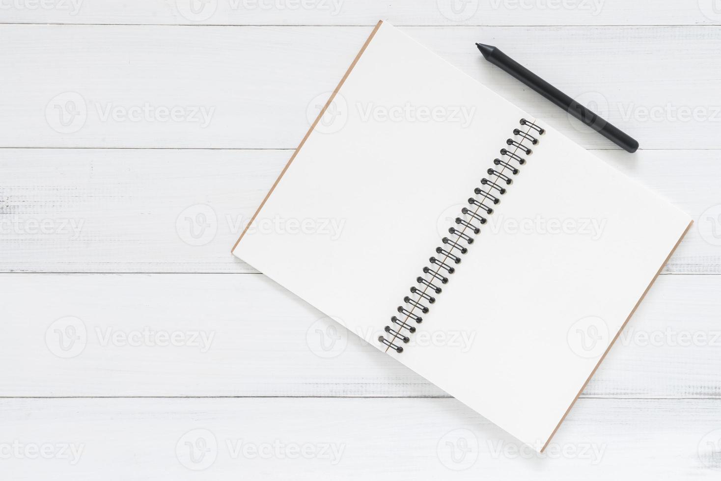 Minimal work space - Creative flat lay photo of workspace desk. White office desk wooden table background with open mock up notebooks and pens and plant. Top view with copy space, flat lay photography