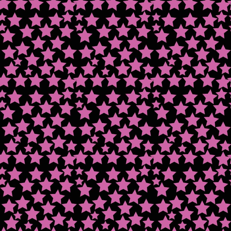 Star Seamless Pattern Design vector