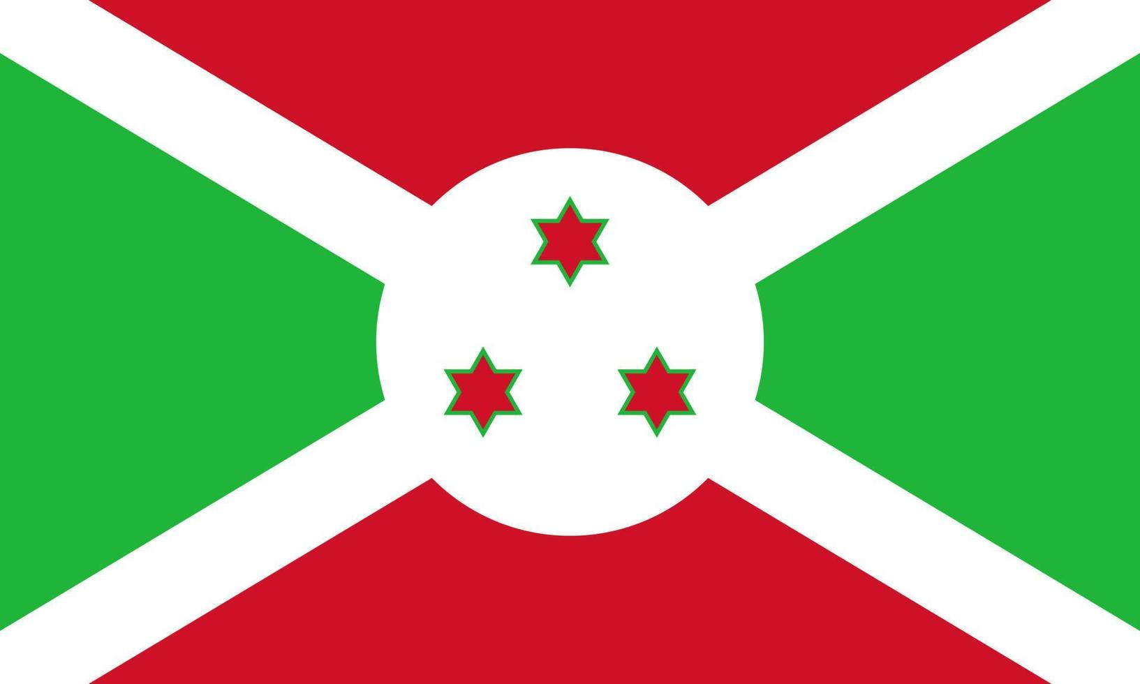 Burundi Flag Vector