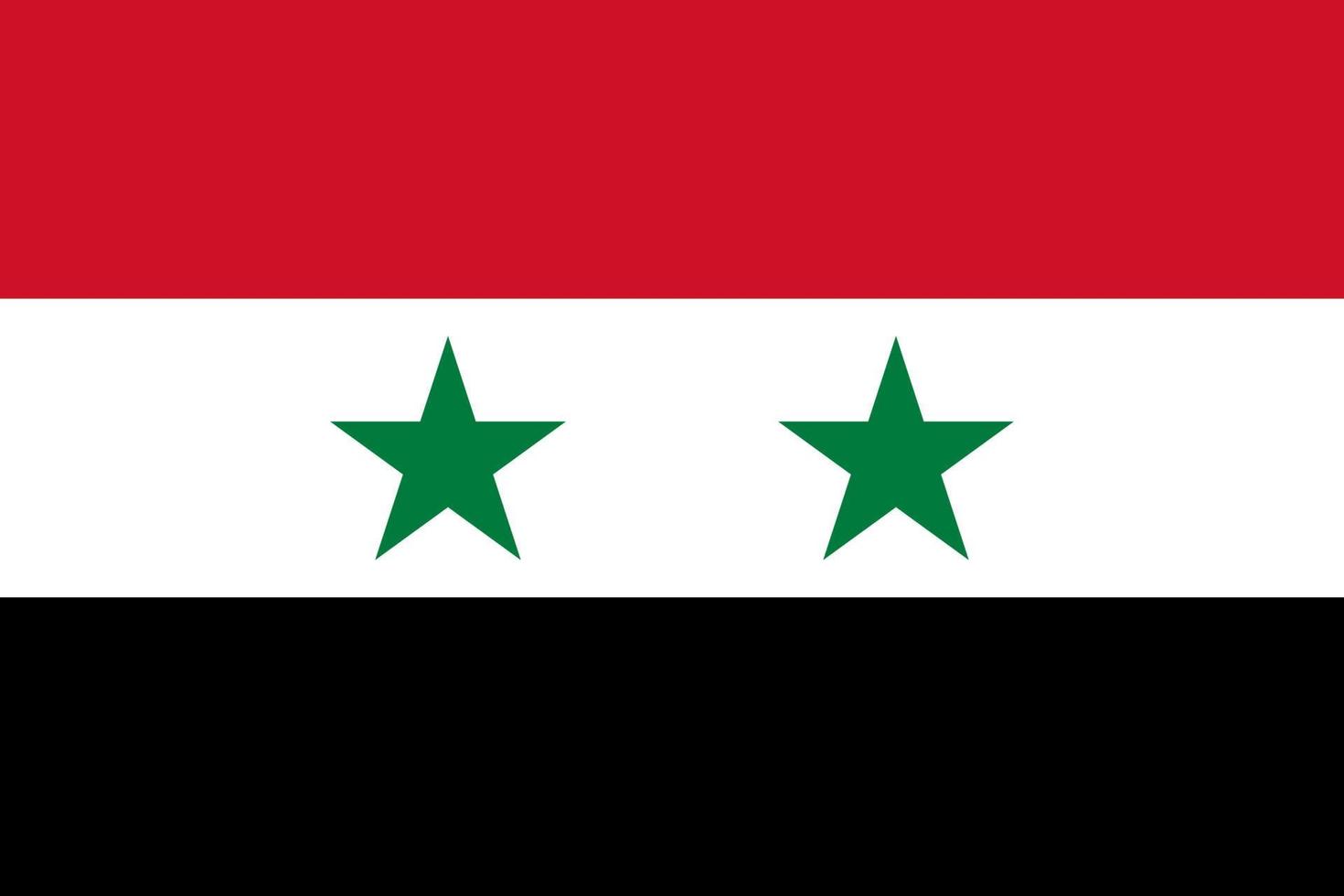 Syria Flag Vector