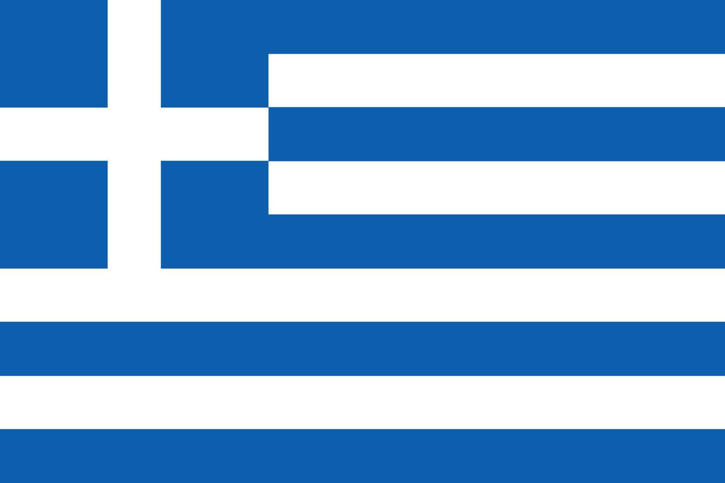 Greece Flag Vector