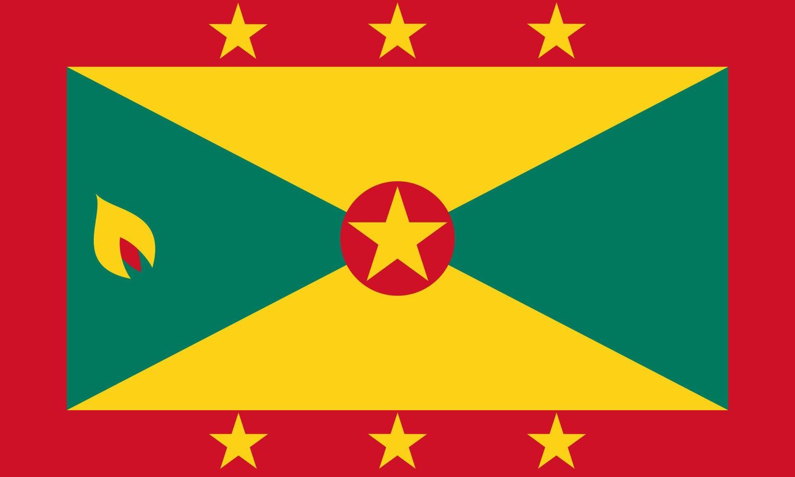 Grenada Flag Vector