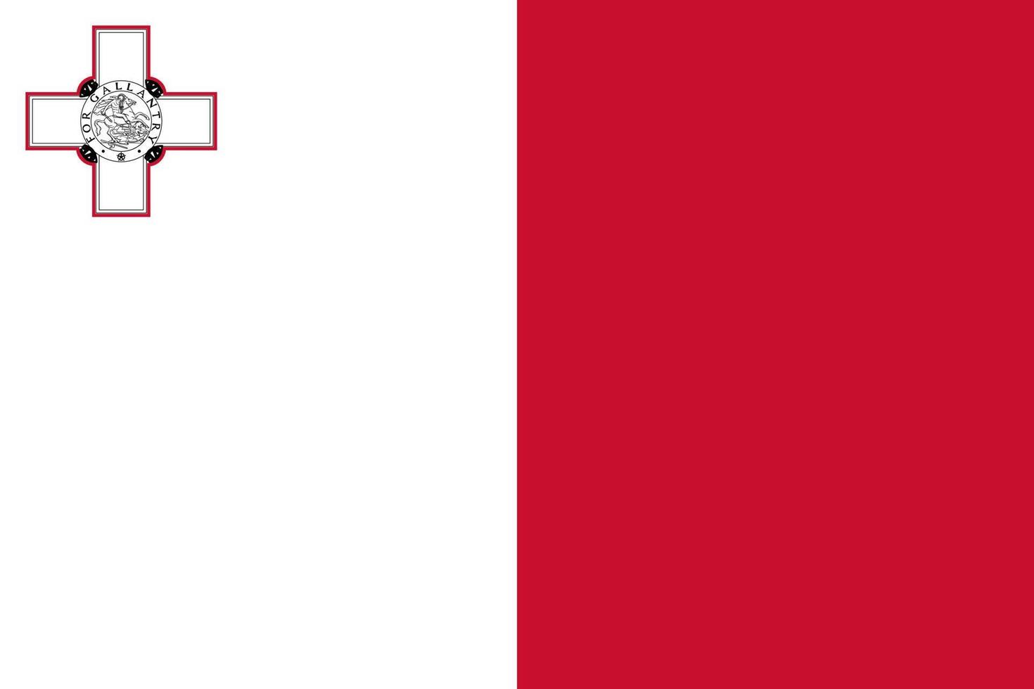 Malta Flag Vector