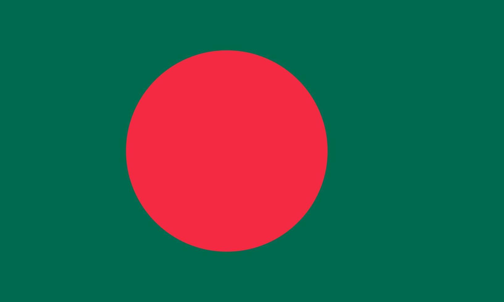 vector de bandera de bangladesh